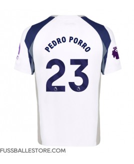 Günstige Tottenham Hotspur Pedro Porro #23 Heimtrikot 2025-26 Kurzarm